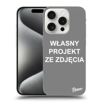 Etui na Apple iPhone 15 Pro - Własny projekt ze zdjęcia