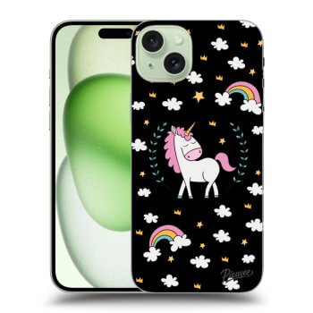 Etui na Apple iPhone 15 Plus - Unicorn star heaven