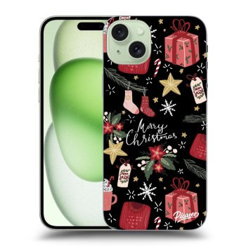 Picasee ULTIMATE CASE MagSafe pro Apple iPhone 15 Plus - Christmas