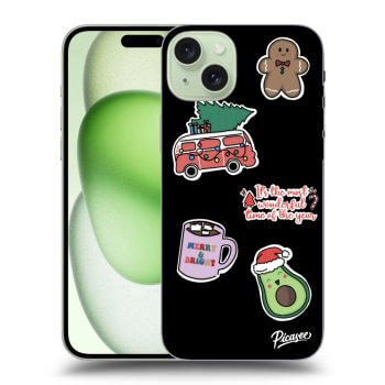Picasee ULTIMATE CASE MagSafe pro Apple iPhone 15 Plus - Christmas Stickers