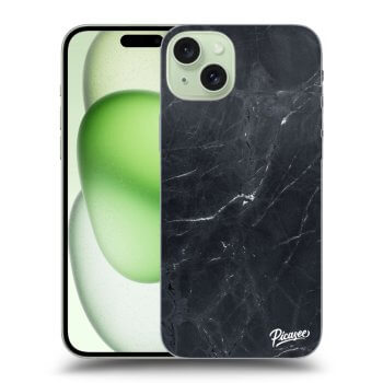Etui na Apple iPhone 15 Plus - Black marble