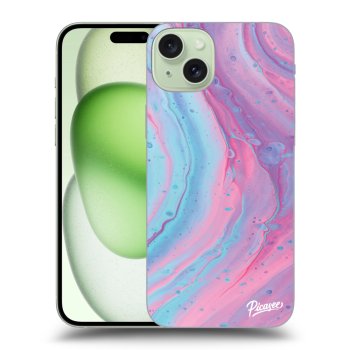 Etui na Apple iPhone 15 Plus - Pink liquid