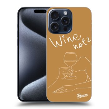 Etui na Apple iPhone 15 Pro Max - Wine not