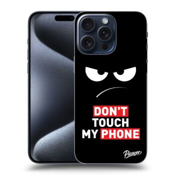 Etui na Apple iPhone 15 Pro Max - Angry Eyes - Transparent