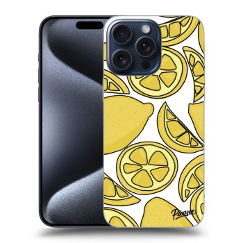 Picasee ULTIMATE CASE MagSafe pro Apple iPhone 15 Pro Max - Lemon