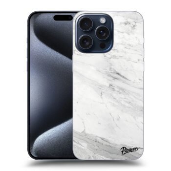 Etui na Apple iPhone 15 Pro Max - White marble