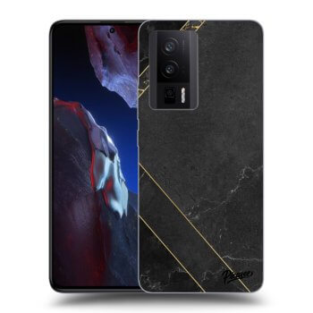 Etui na Xiaomi Poco F5 Pro 5G - Black tile