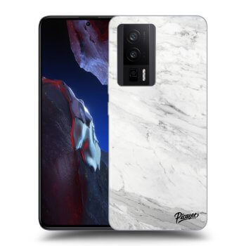 Etui na Xiaomi Poco F5 Pro 5G - White marble