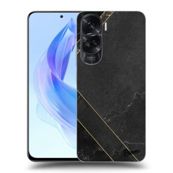 Etui na Honor 90 Lite 5G - Black tile