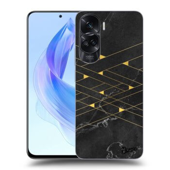 Etui na Honor 90 Lite 5G - Gold Minimal