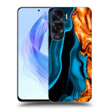 Etui na Honor 90 Lite 5G - Gold blue