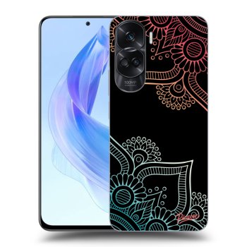 Etui na Honor 90 Lite 5G - Flowers pattern