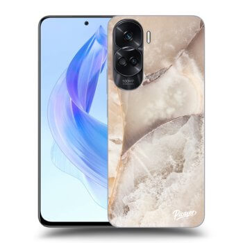 Etui na Honor 90 Lite 5G - Cream marble