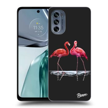 Etui na Motorola Moto G62 - Flamingos couple