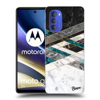 Etui na Motorola Moto G51 - Black & White geometry