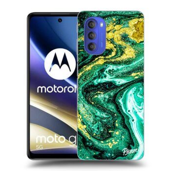 Etui na Motorola Moto G51 - Green Gold