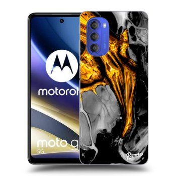 Etui na Motorola Moto G51 - Black Gold