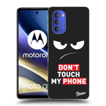 Etui na Motorola Moto G51 - Angry Eyes - Transparent