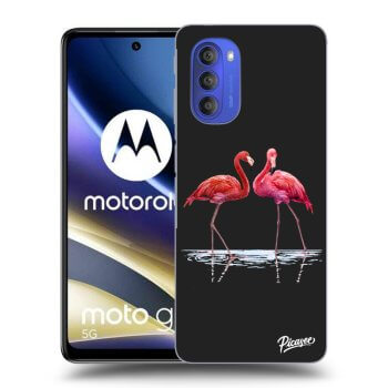 Etui na Motorola Moto G51 - Flamingos couple