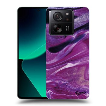 Etui na Xiaomi 13T - Purple glitter