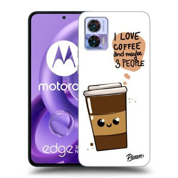 Etui na Motorola Edge 30 Neo - Cute coffee