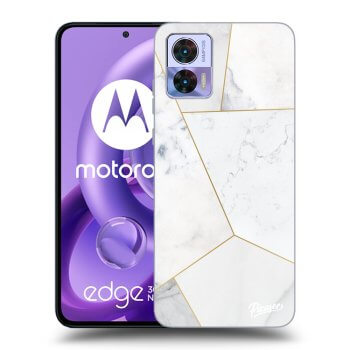 Etui na Motorola Edge 30 Neo - White tile