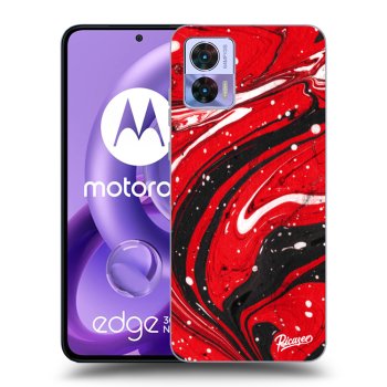 Etui na Motorola Edge 30 Neo - Red black