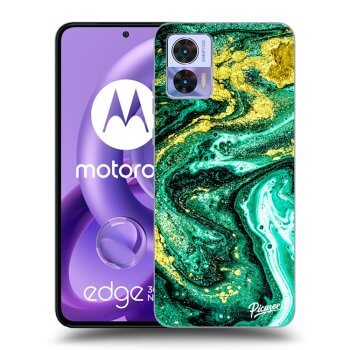 Etui na Motorola Edge 30 Neo - Green Gold