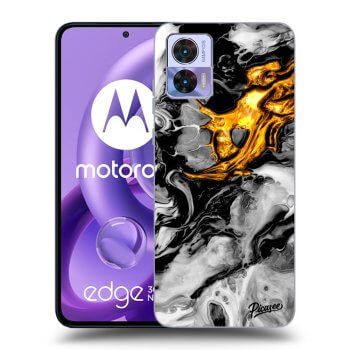 Etui na Motorola Edge 30 Neo - Black Gold 2