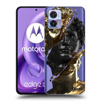 Etui na Motorola Edge 30 Neo - Gold - Black