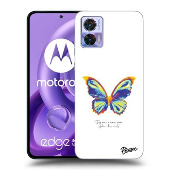Etui na Motorola Edge 30 Neo - Diamanty White