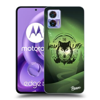 Etui na Motorola Edge 30 Neo - Wolf life