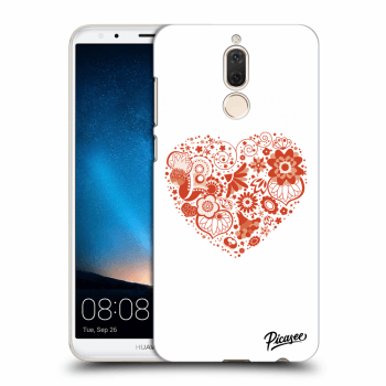 Picasee silikonowe przeźroczyste etui na Huawei Mate 10 Lite - Big heart