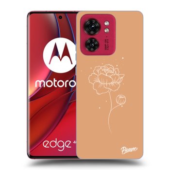Etui na Motorola Edge 40 - Peonies