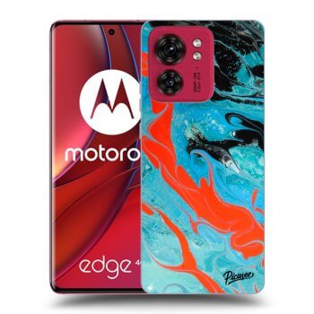 Etui na Motorola Edge 40 - Blue Magma