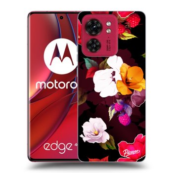 Etui na Motorola Edge 40 - Flowers and Berries