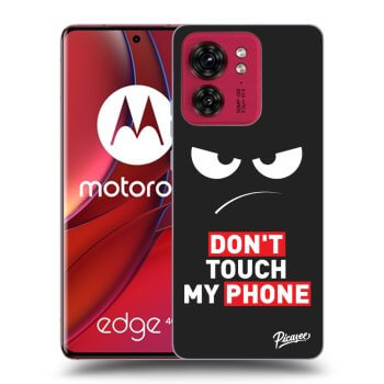 Etui na Motorola Edge 40 - Angry Eyes - Transparent