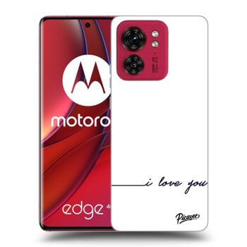 Etui na Motorola Edge 40 - I love you