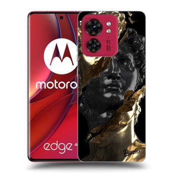 Etui na Motorola Edge 40 - Gold - Black