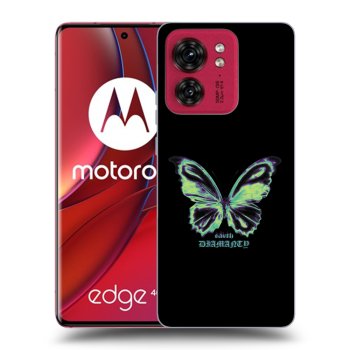 Etui na Motorola Edge 40 - Diamanty Blue