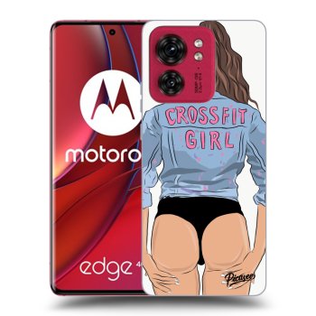 Etui na Motorola Edge 40 - Crossfit girl - nickynellow
