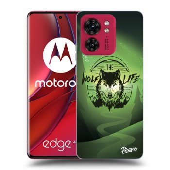 Etui na Motorola Edge 40 - Wolf life