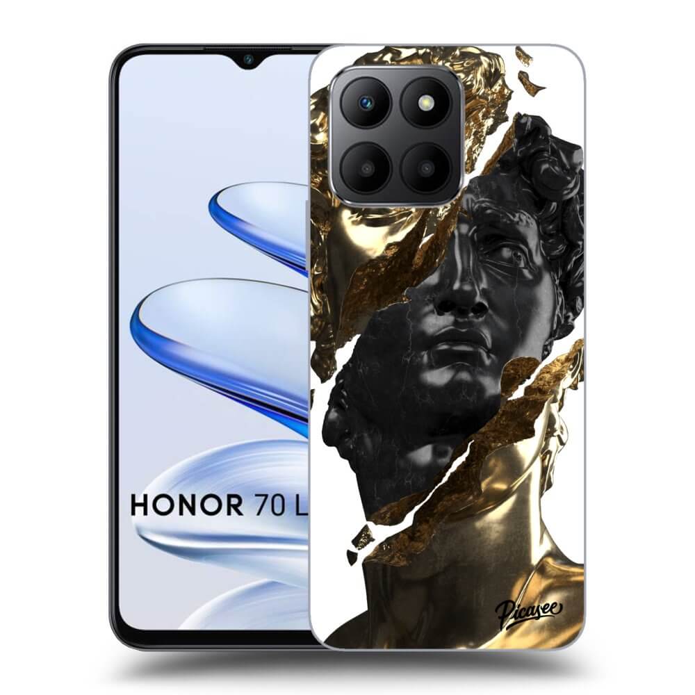 Picasee ULTIMATE CASE pro Honor 70 Lite - Gold - Black
