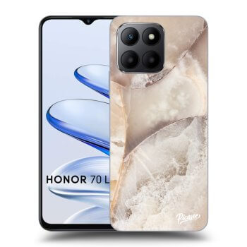 Etui na Honor 70 Lite - Cream marble