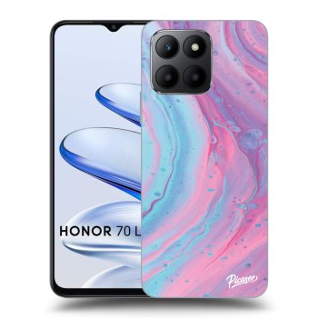 Etui na Honor 70 Lite - Pink liquid