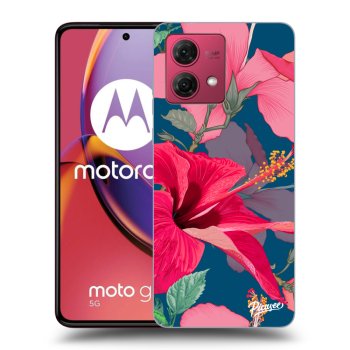 Etui na Motorola Moto G84 5G - Hibiscus