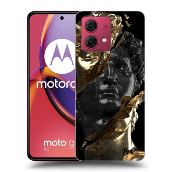 Etui na Motorola Moto G84 5G - Gold - Black