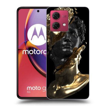 Etui na Motorola Moto G84 5G - Gold - Black