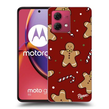Picasee silikonowe czarne etui na Motorola Moto G84 5G - Gingerbread 2