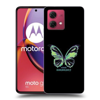 Etui na Motorola Moto G84 5G - Diamanty Blue